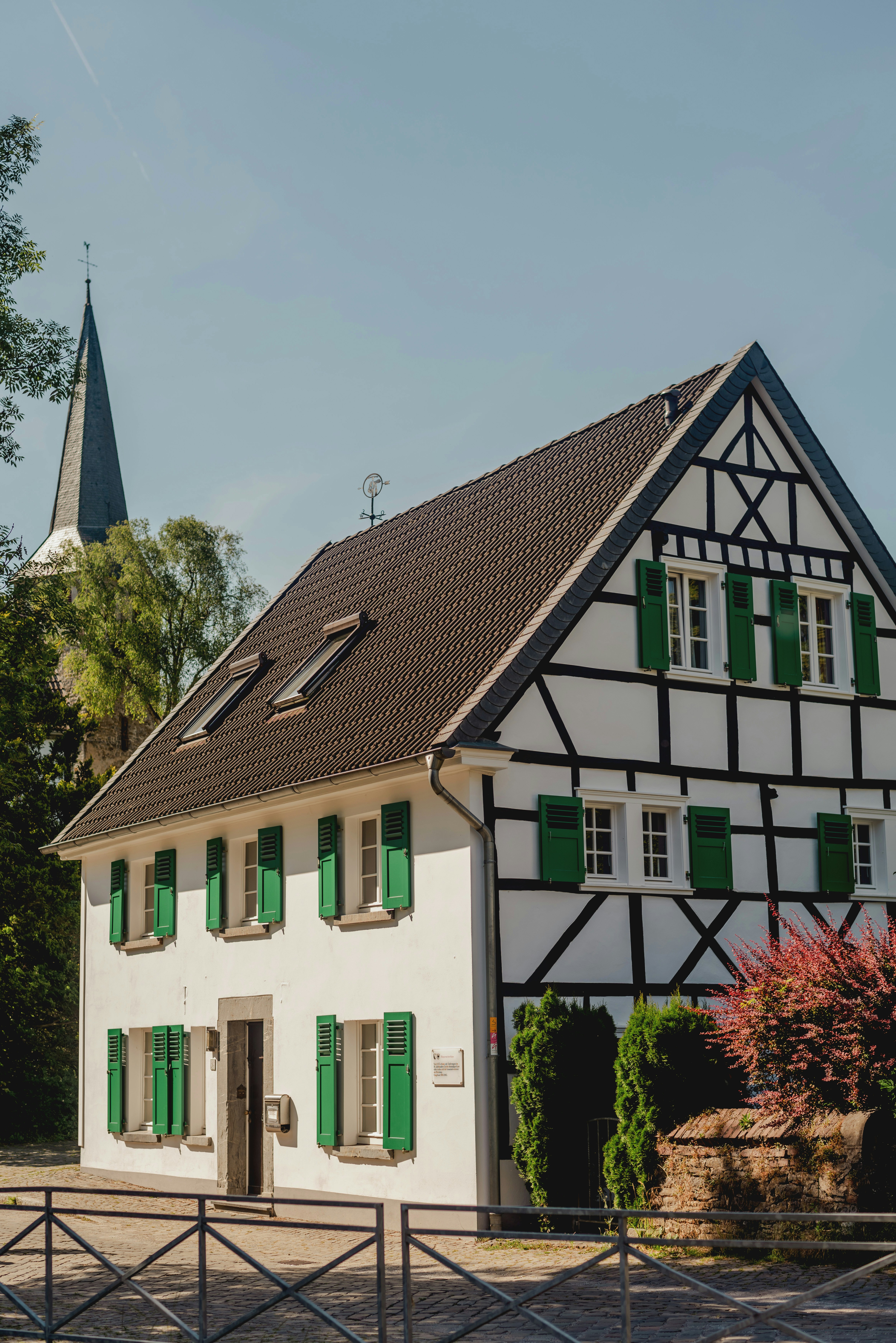 Fachwerkhaus in Vollansicht